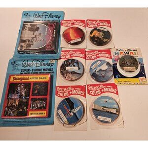Vintage Walt Disney Films* Chester Lau Color Films & Hawaii * 8mm Color Lot of 9